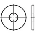 Toolcraft Mellemlægsskive 5.3 mm 15 mm Stål 2500 stk TOOLCRAFT 147970