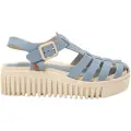 Art for woman. 1157521XP003_0B0 Leather sandals 1575 Brighton blue (40), 3 to 5 cm, Buckle, Casual