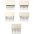 Light Solutions Cable for LightStrip V4 - Pinheader for soldering - White - 5 pcs