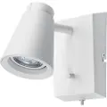 SG ARMATUREN Vægarmatur Zoom Square LED 6W 2700K m/dimmer mat-hvid