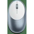 Satechi M1 - Mus - høyre- og venstrehåndet - optisk - 3 knapper - trådløs - Bluetooth 4.0 - blå