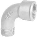 +GF+ Short bend 90° galvanized for m 1