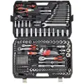 AWTOOLS AW-Tools AWTOOLS NØKKELSETT 225el 1/2/3/8/1/4 Black LINE