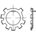 Toolcraft 147197 Sikringsplade Indvendig diameter: 78.2 mm DIN 70952 Stål 10 stk