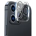 Mtp Products iPhone 14 Pro/14 Pro Max Hat Prince Kamera Linse Beskytter - Klar / Svart
