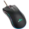 Dutzo Kir? RGB - Gaming mus - Optisk - 7 - Svart med RGB-lys