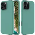 Mtp Products iPhone 16 Pro Liquid Silikondeksel - Mørkegrønn