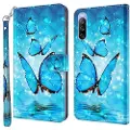 Mtp Products Wonder Sony Xperia 10 III, Xperia 10 III Lite Lommebok-deksel - Blå Sommerfugl