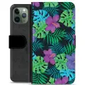 Mtp Products iPhone 11 Pro Premium Lommebok-deksel - Tropiske Blomster