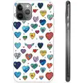 Mtp Products iPhone 11 Pro Max TPU-deksel - Hjerter