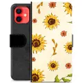 Mtp Products iPhone 12 mini Premium Lommebok-deksel - Solsikke