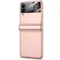 GKK Magnetisk Samsung Galaxy Z Flip4 Deksel - Rosa