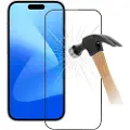 Mtp Products iPhone 15 Pro 9D Full Dekning Beskyttelsesglass - Svart Kant