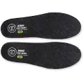 Sidas 3feet Eco Warm Mid, Innersåle, Black/Red