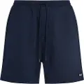 Tommy Hilfiger for man. DM0DM21931 Regular cut shorts with blue logo (S), Casual, Cotton