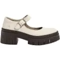Art for woman. 1137311ZZ003_020 Leather Shoes 1373 York white (42), 3 to 5 cm, Buckle, Casual