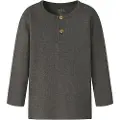 Name it Ribb Knapp Langermet Topp