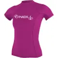 O'Neill Basic Skins Crew Rashguard Med Korte Ermer Til Dame
