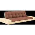 Karup DesignBase Sovesofa m. 2 sidebokser Tre-seterBrunSovesofaerFra Homeroom