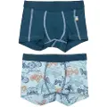 Joha Atv Bambus Boxershorts - 2 Pack Blå