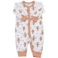 Joha Scarecrow Ull Bambus Jumpsuit Off White/Peach