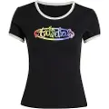 Adidas Originals X Jeremy Scott Pride Graphic Slim Kortarmet T-skjorte