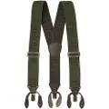 Chevalier Logo Suspenders Dark Green One Size