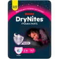 DryNites Bleier Absorberende Truser Jente 64 Enheter