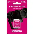 Kioxia EXCERIA PLUS MicroSD/SD - 100MB/s - 512GB