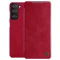 NILLKIN Qin Series Samsung Galaxy S21+ 5G Flip-deksel - Rød