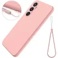Mtp Products Samsung Galaxy S24 FE Liquid Silikondeksel - Rosa