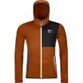 Ortovox Hooded Fleecejakke brun