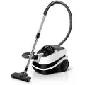 Bosch Serie | 4 AquaWash&Clean BWD421PRO - Støvsuger - kanister - pose / uten pose - hvit/svart