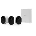 Arlo Ultra 2 4K UHD trådløst sikkerhetskamerasystem, 3 kameraer