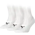 Puma Unisex Footie 3 Pack, Clothing, White, 43-46