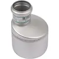 Blücher exec.overg.50-110mm - m.O-ring. AISI 316L.Syrefast stål