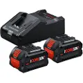 Bosch 2 Procore18vplus 8.0 Ah+gal18v-160 Lader Og Batteri
