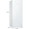Siemens iQ500 GS54NUWDV - Fryser - stående - bredde: 70 cm - dybde: 78 cm - høyde: 176 cm - 328 liter - Klasse D - hvit