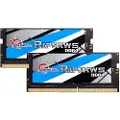G.Skill Ripjaws SODIMM DDR4-2400 - 32GB - CL16 - Dual Channel (2 pcs) - Intel XMP - Svart