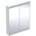Geberit Spejlskab ONE indbyg 90x75x15 hvid