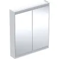 Geberit Spejlskab ONE 2 låg 90x75x15 hvid