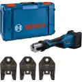 Bosch Gpt 18v-32 Solo +l-boxx + 3xth 16/20/26 Rørpresseverktøy