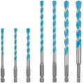 Bosch Accesorios Expert Hex-9 Veggbor 5-10 Mm 7 Stykker
