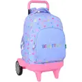 Safta Compact Evolutive Benetton 33l 33x22x45 Cm Ryggsekk Med Hjul