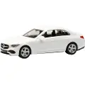 Herpa 421003-002 H0 Personbil model Mercedes Benz C-klasse sedan, polarhvid