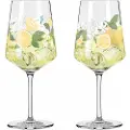 Ritzenhoff RitzenhoffVinglass Sommertau 2-p Limoncello 25FlerfargetVinglassFra Homeroom