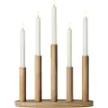 Markslöjd MarkslöjdLysestake Milo 5LBrunAdventsstakerFra Homeroom