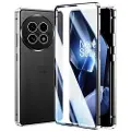 Mtp Products OnePlus 13 Magnetic Deksel med Herdet Glass - Sølv