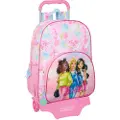 Safta Barbie Painterly Ryggsekk Med Hjul