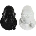 Home Decor S3014581 23x19x32 Cm 2 Units Vegglampe
